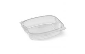 Bistro Cold RPET tray 700 ml, rectangular - clear