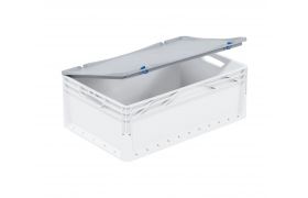 Lid for Basic-/Light 600x400 mm incl. locking parts gray