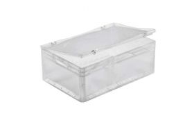 Lid for Basic-/Light 600x400 mm incl. locking parts-transp.