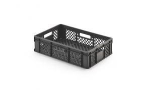 Freezer box 600x400x160 mm - impact resistant, Gray