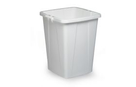Plastic container 90L 520x490x610 mm - white