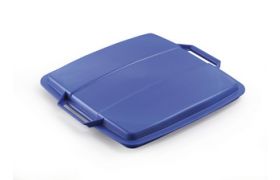 Lid for Plastic Container 90L 385x395 mm - blue