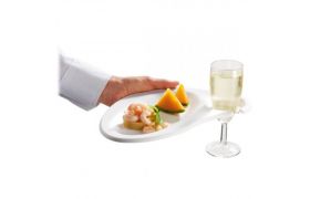 Event plate Pro-Event - white