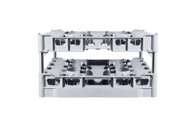 Dish basket 500x500 mm - 215 mm - 20 glasses