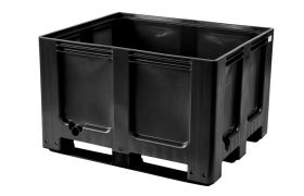Closed tub Europlast CTR w/3 carriers - black reg.
