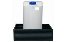 Waste bin 150 l. white 845x645x295mm