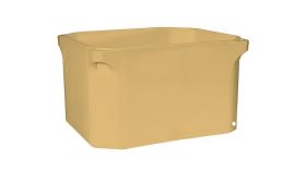 Insulated tub 220 L - cream - PUR
