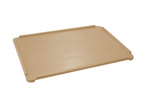Insulated lid for 565 L tub - cream colored - PUR