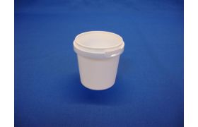 Plastic bin 5102 - 155 ml - White