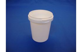 Plastic bin 5012 - 520 ml - White