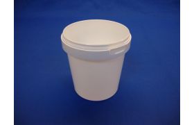 Plastic bin 5022 - 870 ml - White