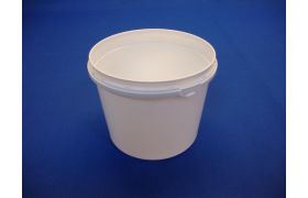 Plastic bin 677 - 800 ml - White