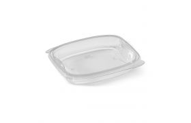 Bistro Cold RPET tray 500 ml, rectangular - clear