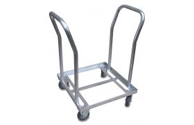 Transport frame for 200 l. barrel - Zinc alloy steel
