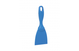 Plastic hand scraper 75 mm - Blue