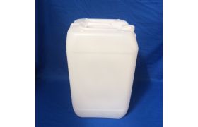 Stackable plastic canister 25L - UNX - DIN 60 - Natural
