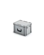 Kuffertkasse UNISTA 400x300x250mm (inkl låg) - grå