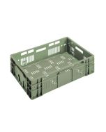 Plastkasse Frugt & Grønt 600x400x170 mm perf. - grøn
