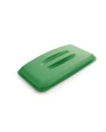 Låg til Plastbeholder 60L 501x272x57,5 mm - grøn
