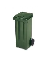 Affaldscontainer 2-hjulede 140 L - grøn