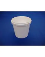 Plastbøtte 5054 - 1550 ml - Hvid
