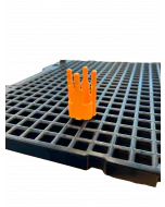 Rotatable pin Ø16H39 mm - orange