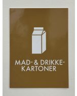 Piktogram - Mad og drikkekartoner