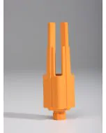 Rotatable pin Ø8/H66 mm - orange