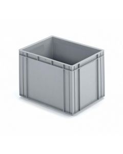 R-kasse 400x300x273 mm u/hå.hu - grå
