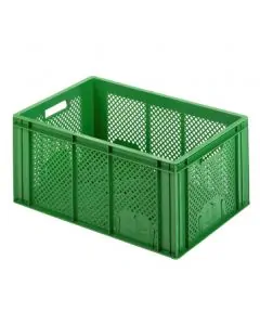 R-kasse perf. 600x400x274 mm - grøn
