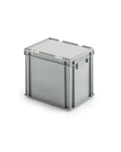 Kuffertkasse UNISTA 400x300x320mm (inkl låg) - grå