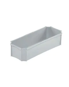 Basic indsatsbeholder - 1/4 - 355x138x85 mm - grå