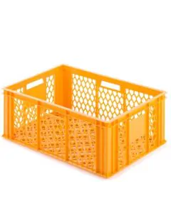 Brødkasse 600x400x250 mm - gul/orange