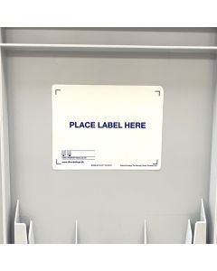 Placard label holder 95 x 125 mm/A7 - Indu. m/1 fv