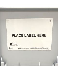 Placard label holder 114 x 165 mm/A6 - Indu m/1 fv