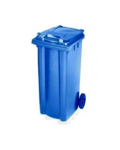Affaldscontainer 2-hjulede 80 L - blå