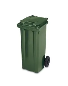 Affaldscontainer 2-hjulede 120 L - grøn