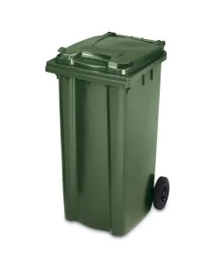 Affaldscontainer 2-hjulede 190 L - grøn