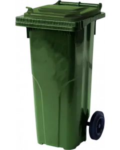 Affaldscontainer Europlast 2-hjulede 80L grøn