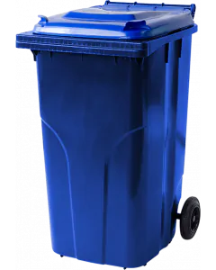 Affaldscontainer Europlast 2-hjulede 240L blå