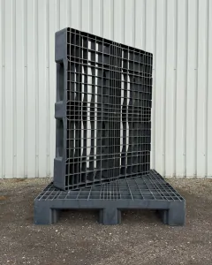 Brugte plastpaller  - "Tunge" 1200x1000 mm