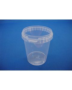 Plastbøtte 5012 - 520 ml - Klar