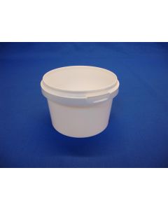 Plastbøtte 5225 - 565 ml - Hvid