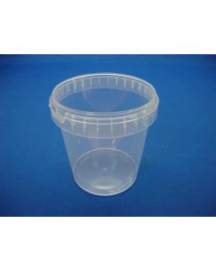 Plastbøtte 5022 - 870 ml -  Klar