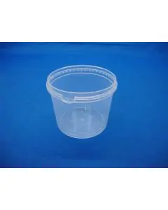Plastbøtte 677 - 800 ml. - Klar