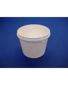 Plastbøtte 677 - 800 ml. - Hvid