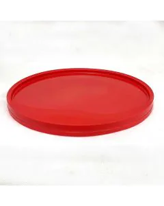 Plastlåg 2442 - Ø295 mm - rød