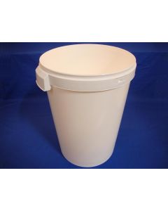 Plastspand 8430 - 42,3 L. m/håndt. - Hvid