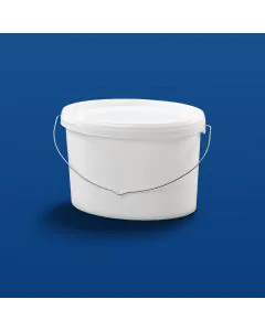 Oval plastspand EOX5500 - 5,8 L. - hvid