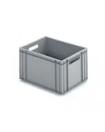 Plastboks R - 400x300x234 mm m/h. hull - grå
